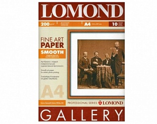 Фотобумага Lomond двухсторонняя матовая, 200г/м2, А4 (21*29,7) 10л. для струйной печати