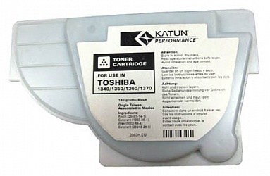 Тонер (туба) Toshiba Т-1360, 180гр. 4300ст. Katun