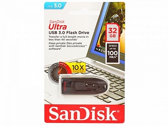 Флеш накопитель 64GB SanDisk Flash Drive USB 3.0 speed up to 100/mb/s