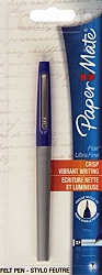 Ручка капиллярная Flair UF, синий, Paper Mate, в блистере S0901371