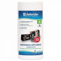 Салфетки Defender D30300 чистящие для комп. и оргтехники в тубе (80шт.)