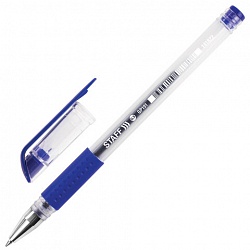 Ручка гелевая STAFF "EVERYDAY" GP-191, синяя, ВЫГОДНЫЙ КОМПЛЕКТ 12 штук, линия письма 0,35 мм