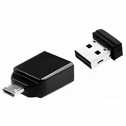 Флеш накопитель 8GB Verbatim OTG MicroUSB USB 2.0  49820