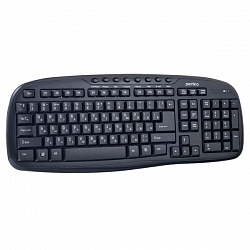 Клавиатура Perfeo Ellipse беспроводная USB черная PF-5000 арт 02137