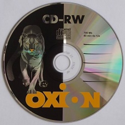 Диск CD-RW Oxion 700 Mb,12х, Bulk (100), "Барс" (100/500)