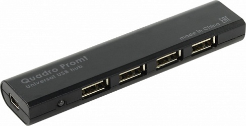 Универсальный USB разветвитель Quadro Promt USB 2.0, 4 порта 83200
