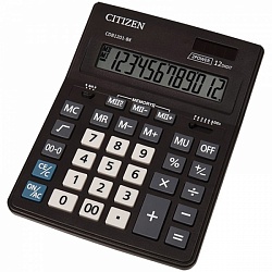 Калькулятор Citizen CDB-1201, 12 разряд, 2-е пит., 157*200*35мм 