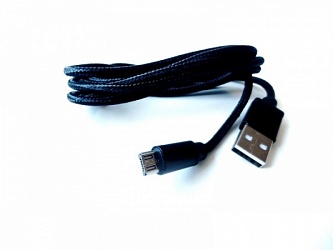 Кабель USB - Micro USB SmartBuy 1,2м хлопок+металл