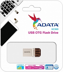 Флеш накопитель 16GB A-DATA Classic  USB 2.0 коричневый