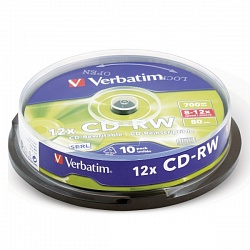 Диск CD-RW Philips 4,7Gb,4х, Slim Case (5/200)