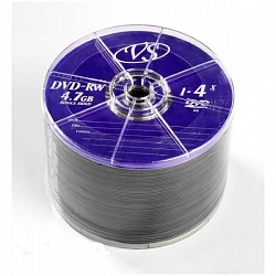 Диск DVD-RW VS  4,7GB 4-х, Bulk (50), (50/600)