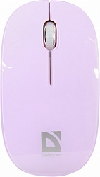 Мышь Defender MS245 беспроводная  USB розовая арт 52248
