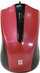 Мышь Accura MM-950 красный,3 кнопки,1000dpi Проводная оптическая 52951
