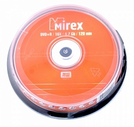 Диск DVD-R Mirex 4.7Gb Cake Box Print 100шт, 16-х