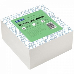 Блок бумаги для записей 90*90*45 мм, белый,   OfficeSpace, арт 251457