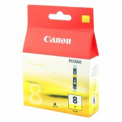 Картридж Canon CLI-8Y PIXMA MP800/MP500/IP/5200 Yellow. ОРИГИНАЛ с чипом