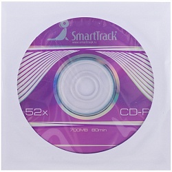 Диск CD-R 100шт  700Mb 52x в бумажном конверте