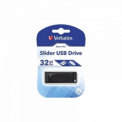 Флеш накопитель 32GB Verbatim черный USB, 2.0, 98697