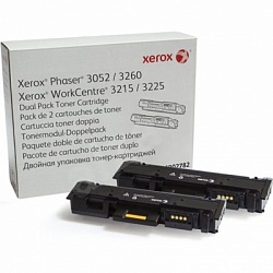 Тонер-картридж Xerox 106R02782 к 3052/ 3260/ WC 3215/ 25, ресурс 3000, (2 шт. в упаковке) оригинал