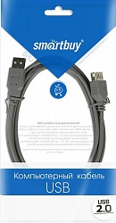 Кабель USB2.0   Am-Af  SmartBuy 1,8м