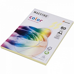Бумага цветная "Maestro Color pale" А4, 80гр/м2, 100л (оранжевый) OPI25, Mondi
