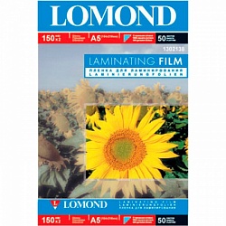 Пленка Lomond для ламинирования А5 (154*216)/150мкм/гл/50л (1302138)