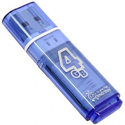 Флеш накопитель 4GB AION K-101  USB 2.0 малиновый, синий