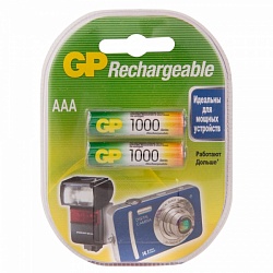 Аккумулятор HR03 AAA GP 100AAAHC-2CR2 1000mAh